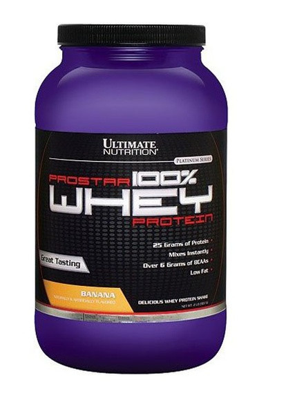 Prostar 100% Whey Protein 907 g /30 servings/ Banana Ultimate Nutrition (257440450)
