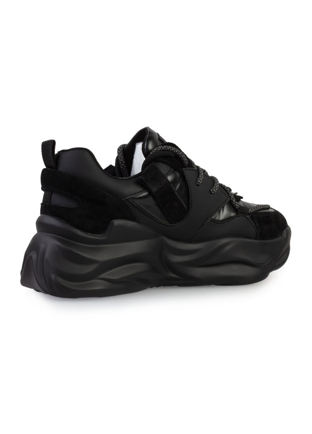 Черные демисезонные кроссовки женские бренда 8401419_(1) Iva