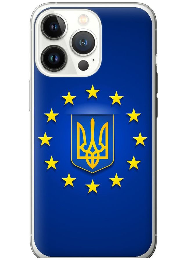 Силіконовий чохол 'Евросоюз 6' для Endorphone Apple iPhone 13 Pro (269351382)