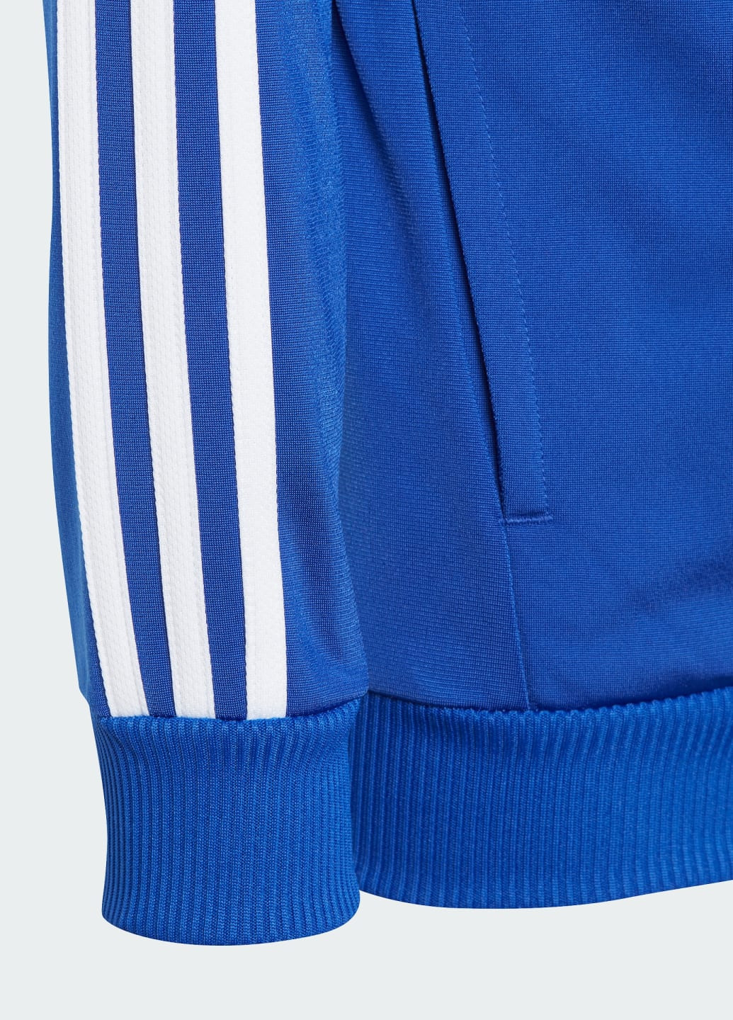 Спортивний костюм Tiberio 3-Stripes Colorblock Shiny Kids adidas (259813725)