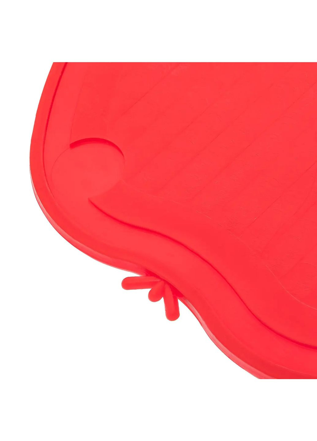 Дошка обробна пластикова для нарізування м'яса, риби, овочів і фруктів у формі яблука (220х210 мм) Червоний Kitchette (263346517)