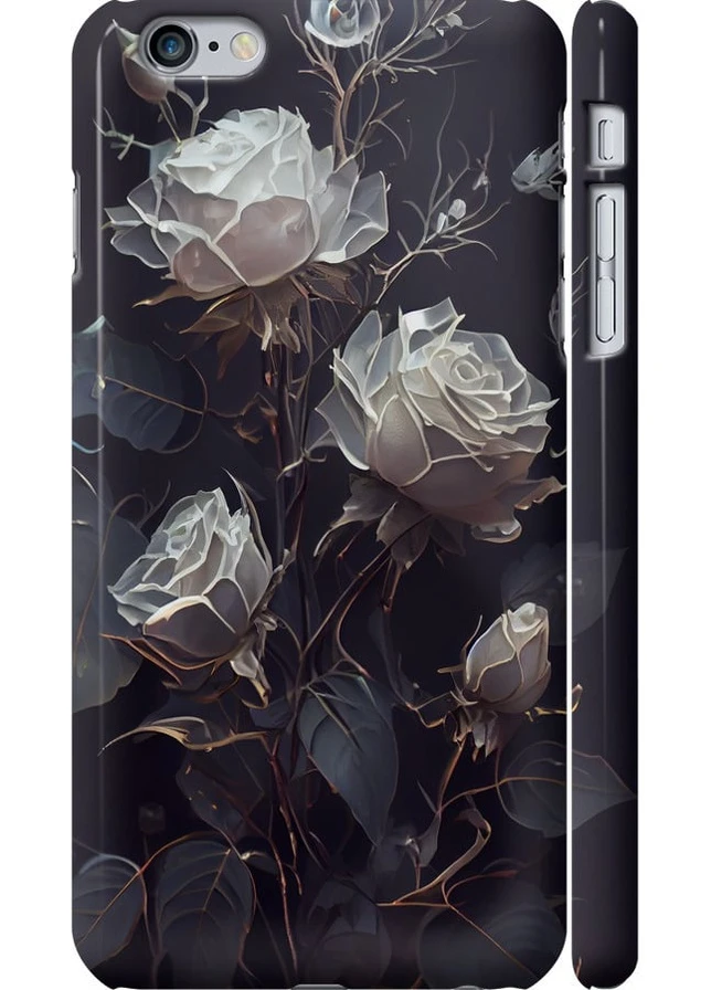 3D пластиковый матовый чехол 'Розы 2' для Endorphone Apple iPhone 6 Plus (258566965)