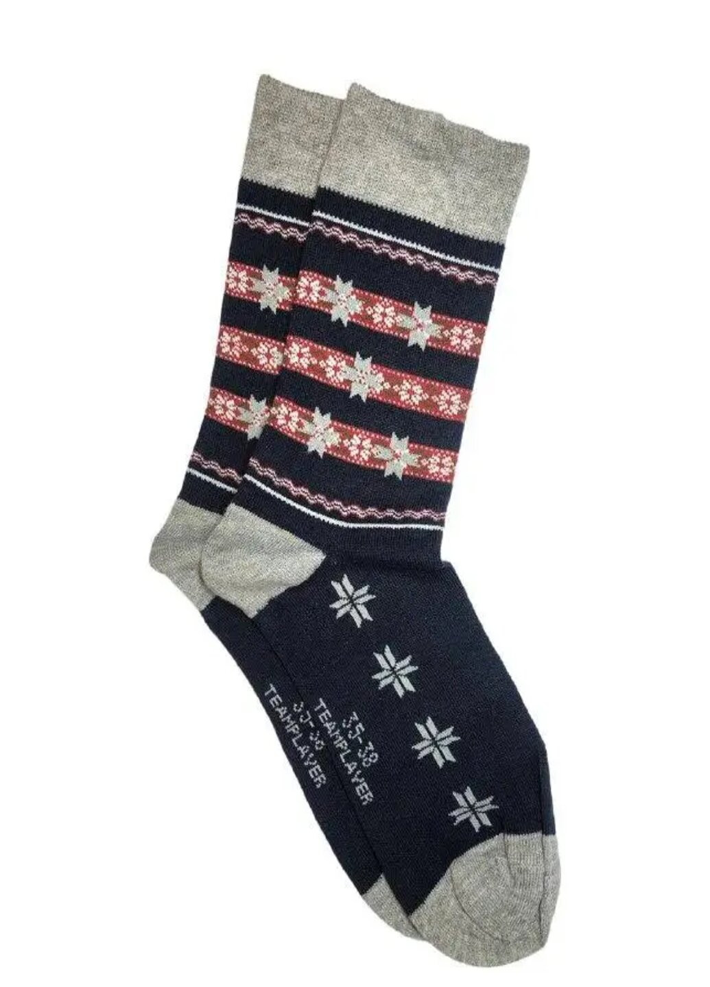 Шкарпетки з новорічним принтом TeamPlayer синього кольору 35/38р Lidl (259635043)