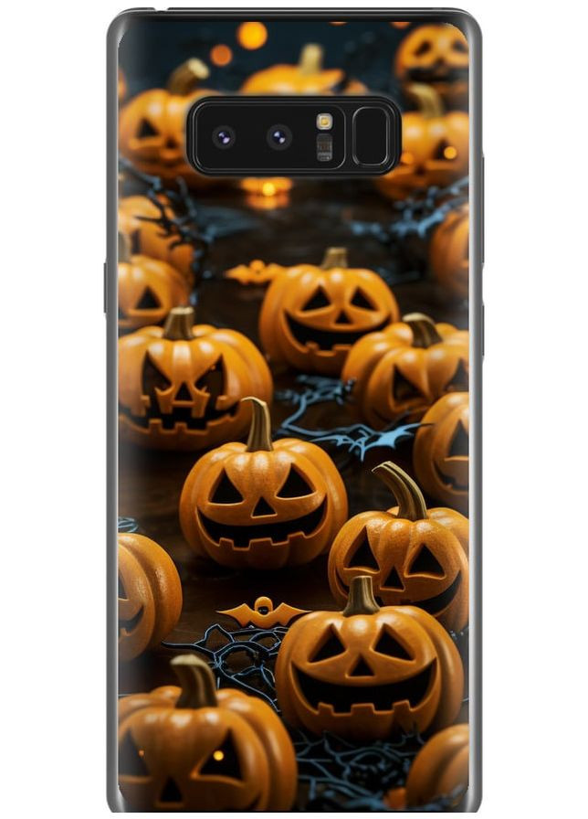 Силиконовый чехол 'Тыквы 2' для Endorphone Samsung Galaxy Note 8 (266813803)