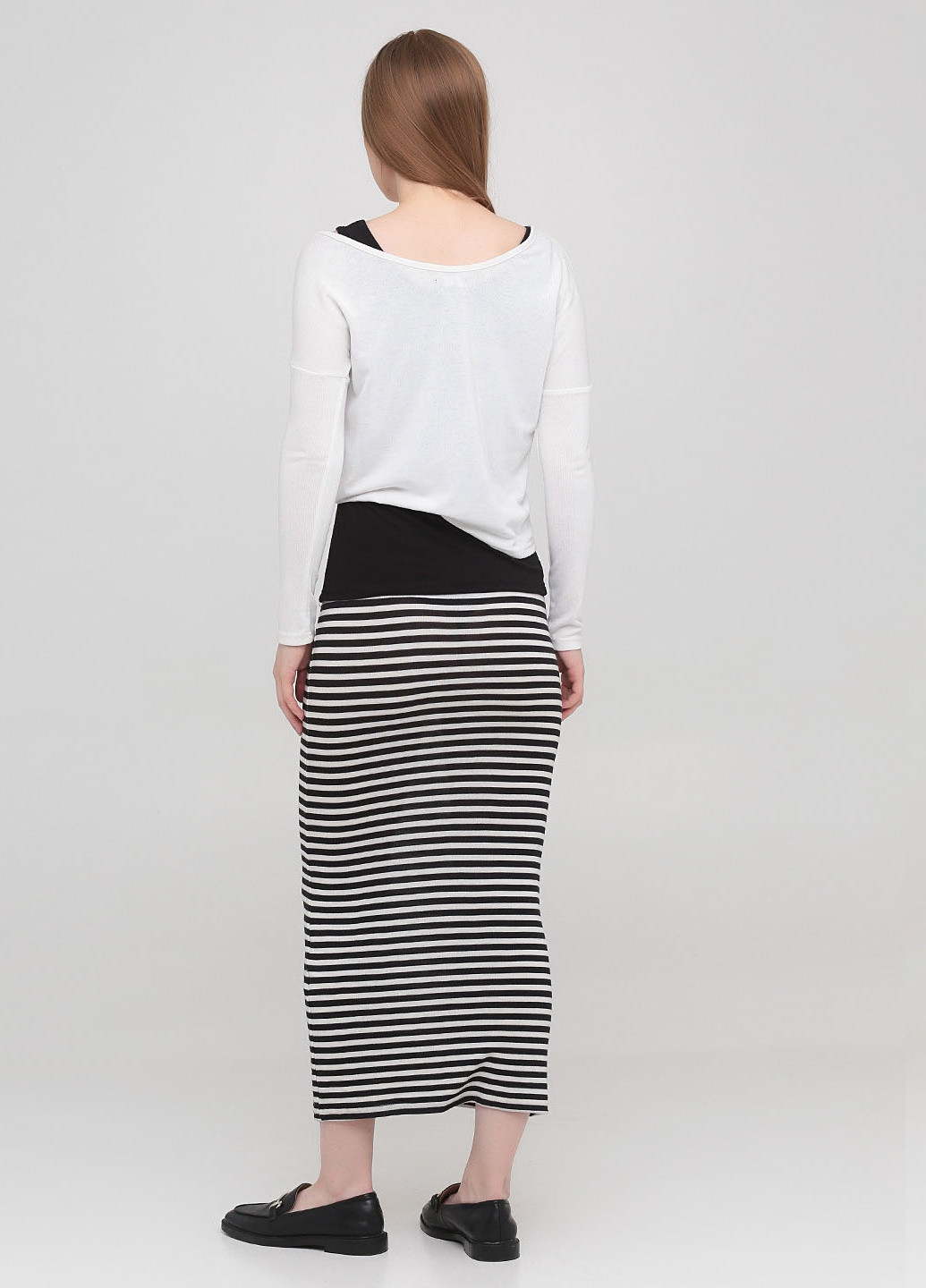 Білий комплект (сукня, лонгслів) Only