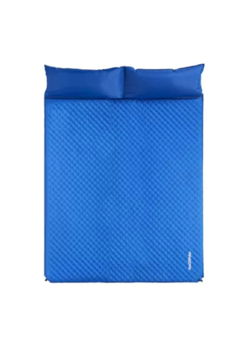 Коврик надувной двухместный с подушкой 185х130 NH18Q010-D синий Naturehike (258966609)