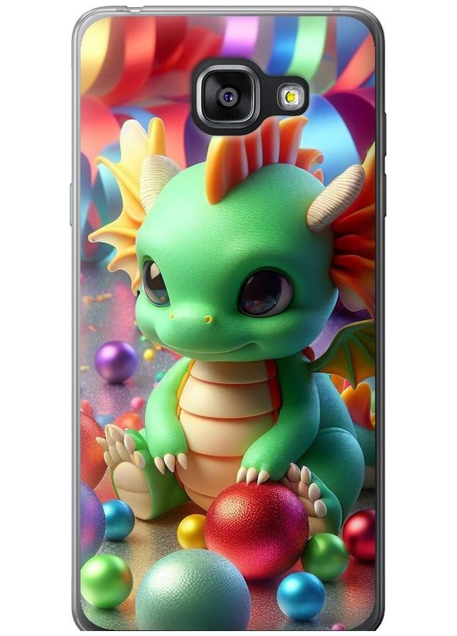 Силиконовый чехол 'Веселый дракончик' для Endorphone Samsung Galaxy A5 (2016) A510F (275460401)