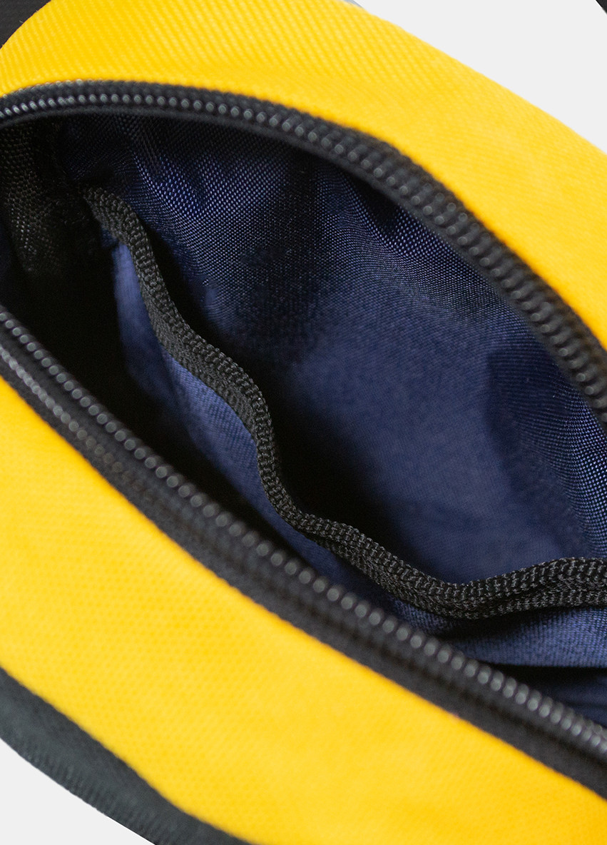 Маленька сумка крос-боді (через плече) СBs чорна/жовта Famk (268998280)