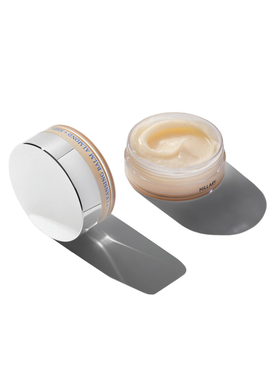 Очищувальний бальзам для зняття макіяжу для всіх типів шкіри Cleansing Balm Almond + Shea, 90 мл Hillary (276325522)