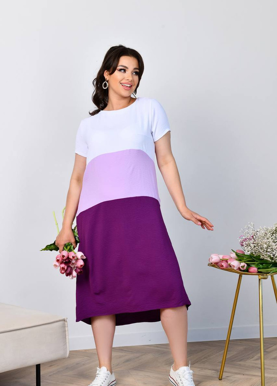 Фіолетова жіноча сукня ролекс No Brand