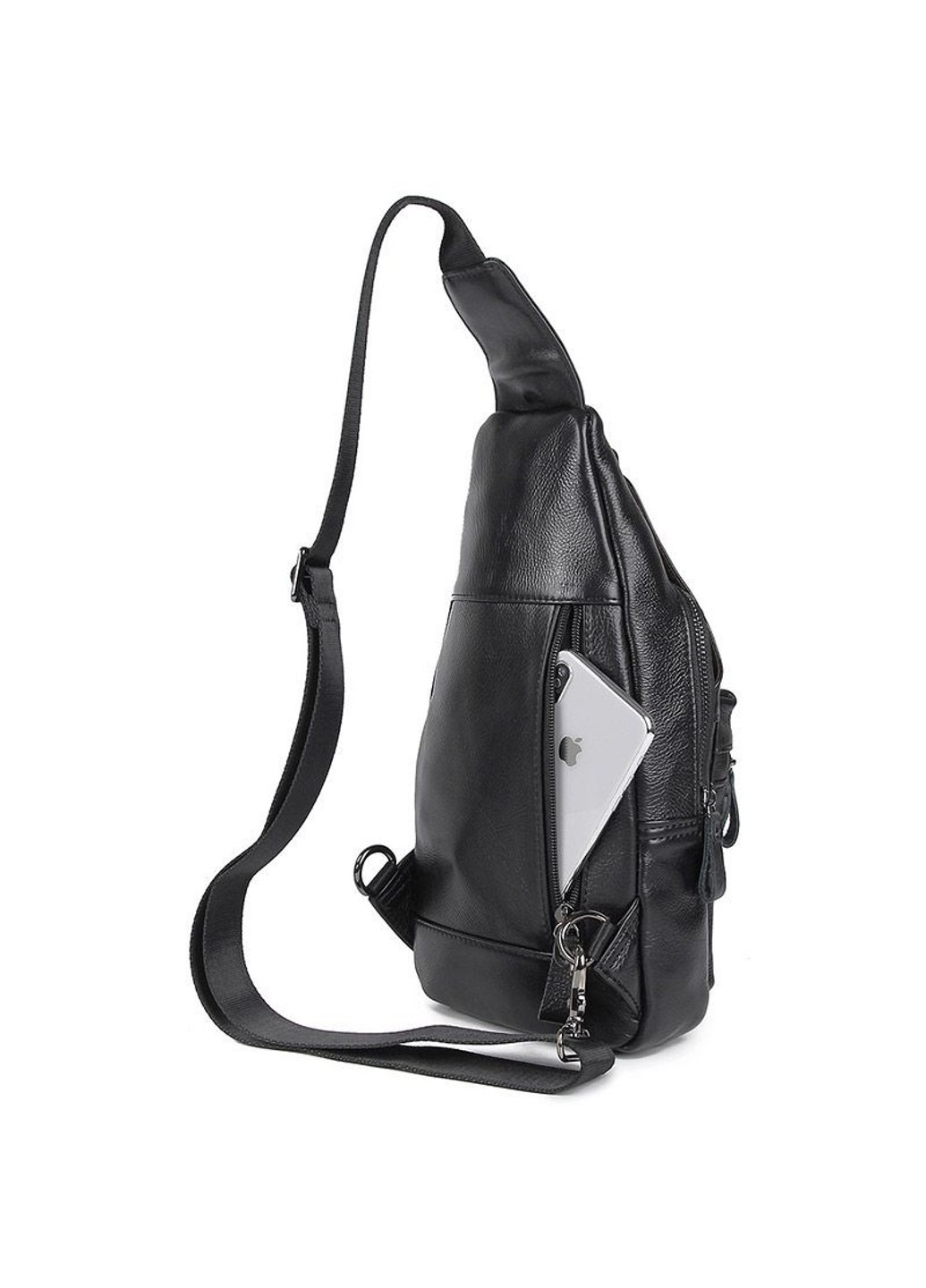 JD4012A Шкіряний чорний дихання. John McDee (263776807)