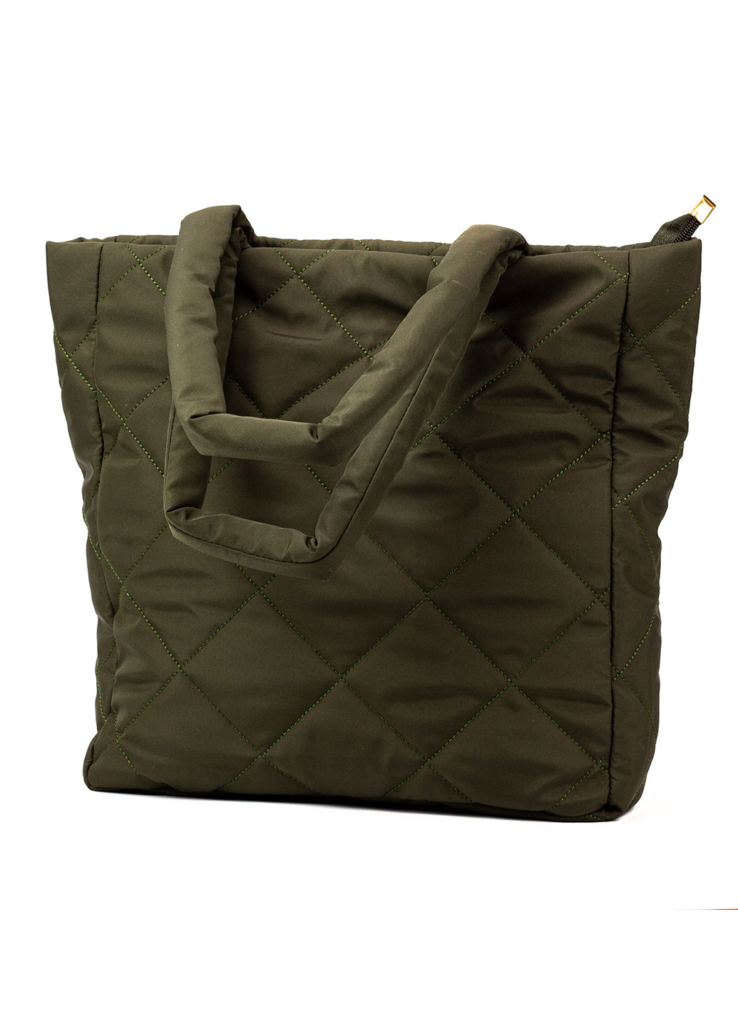 Жіноча сумка шопер з довгими ручками, зелена Corze tr1002 (260026870)