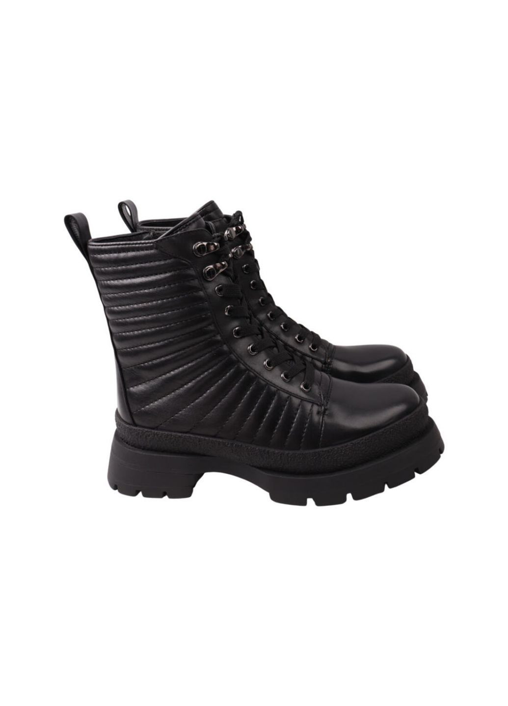 ботинки женские черные натуральная кожа Beratroni