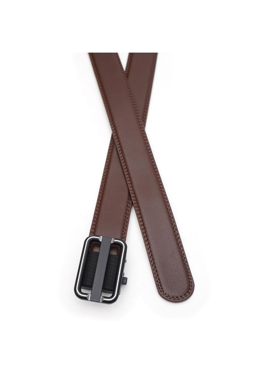 Мужской ремень из натуральной кожи V1GKX23-brown Borsa Leather (266143170)