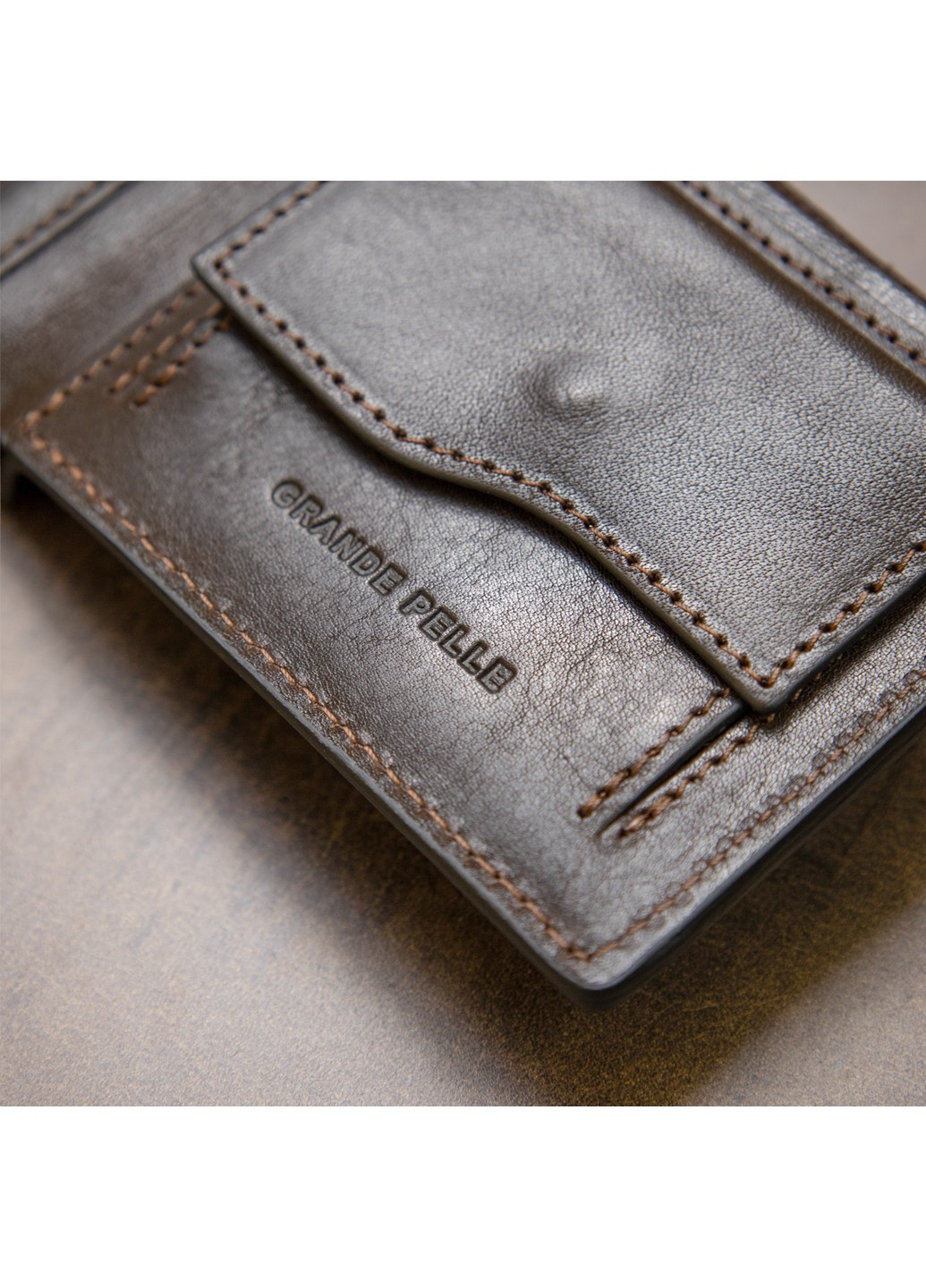 Мужской кошелек Grande Pelle (257170997)