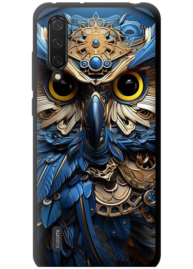 TPU чорний чохол 'Сова v2' для Endorphone Xiaomi Mi 9 Lite (266053042)