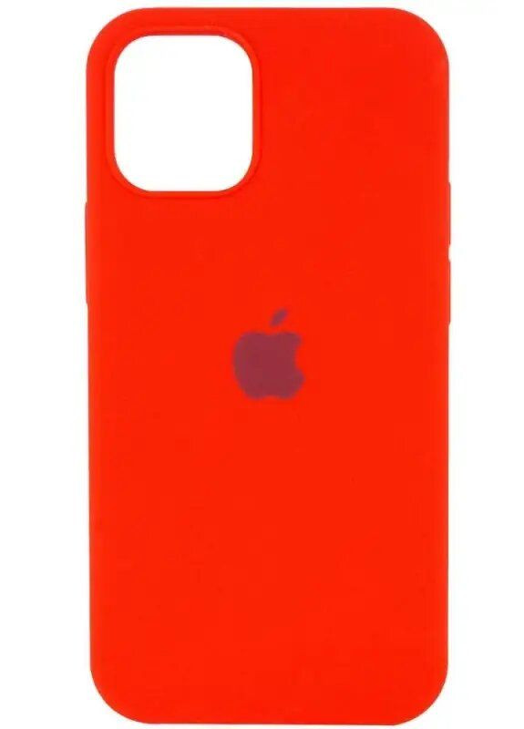 Чехол Silicone Case Full для Apple (6.1") красный No Brand iphone 15 (274277808)