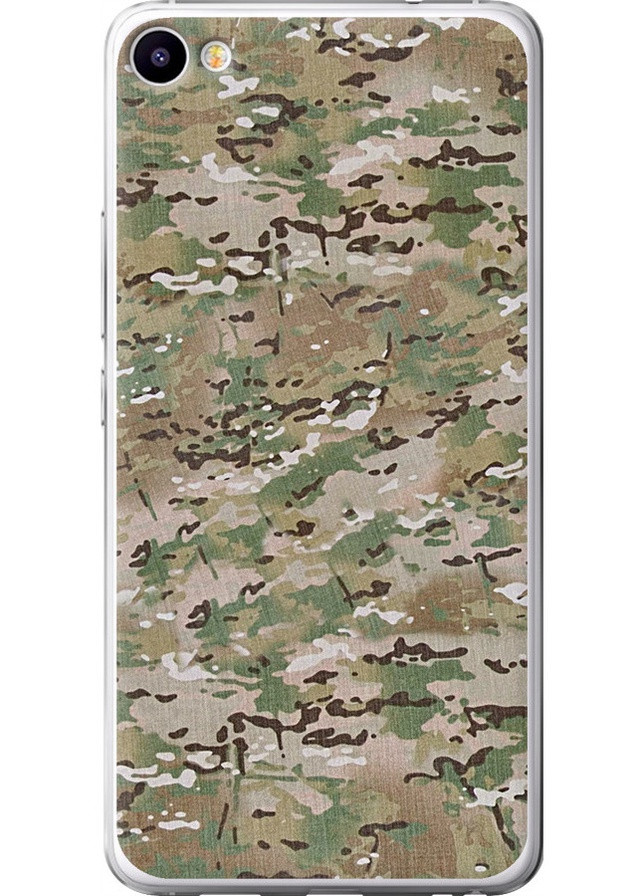 2D пластиковий чохол 'Камуфляж v5' для Endorphone Meizu U20 (259404965)