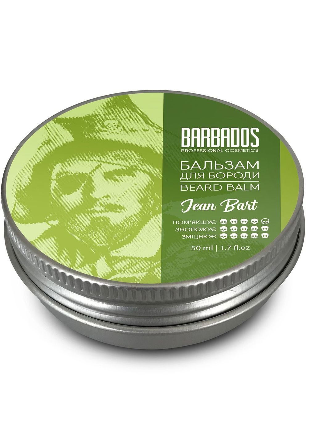 Бальзам для бороди ТМ "Jean Bart" 50 мл Barbados (277167177)