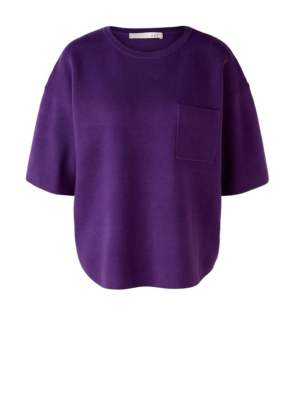 Фиолетовый демисезонный женский джемпер фиолетовый джемпер Oui