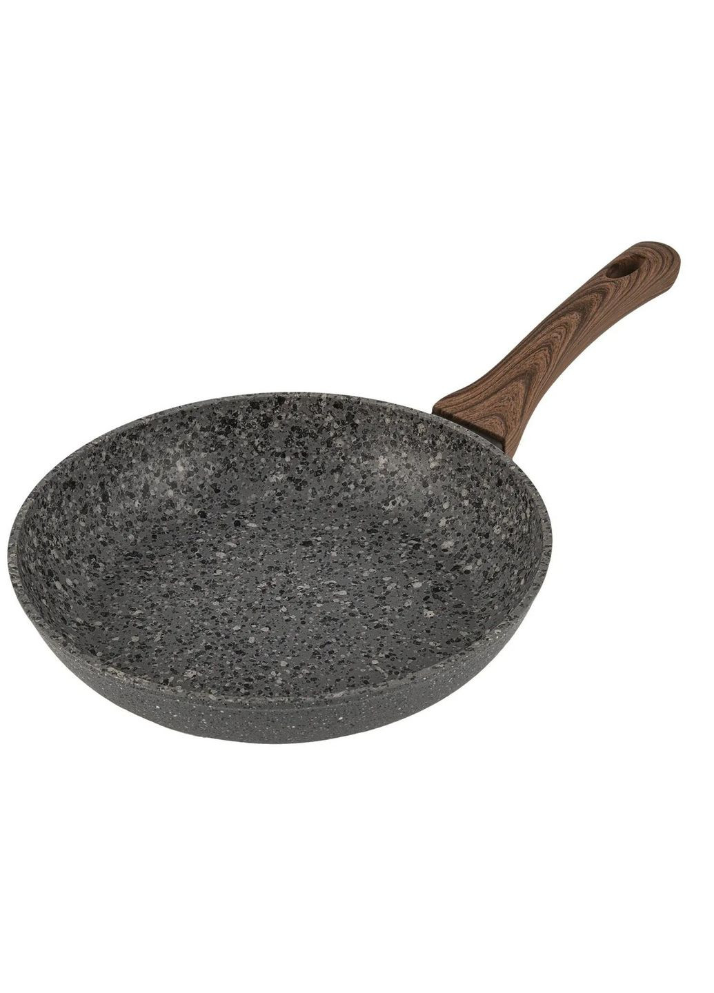 Сковорідка 24 см Granite гранітний сірий алюміній арт. AU-202-24 Aureti (264647654)
