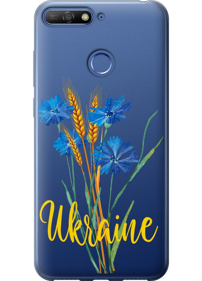 2D пластиковый чехол 'Ukraine v2' для Endorphone Huawei Y6 Prime 2018 (257954399)