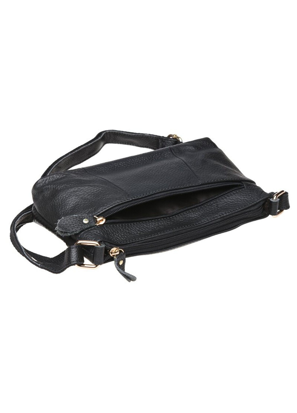 Жіноча шкіряна сумка K11181-black Keizer (266143529)