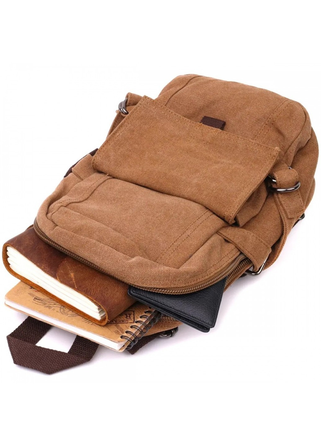 Чоловічий рюкзак з тканини 22180 Vintage (269692672)