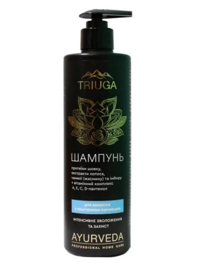 Шампунь для сухих волос Triuga Увлажнение и защита 500 мл Triuga Herbal (258576724)