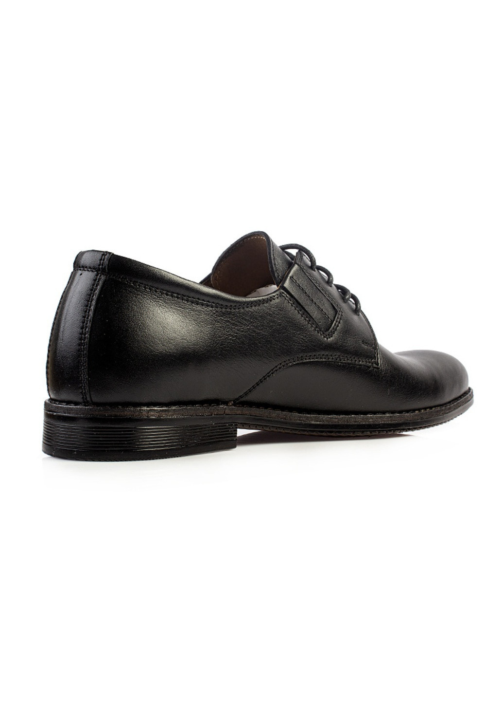 Черные классические туфли мужские бренда 9402089_(1) ModaMilano на шнурках
