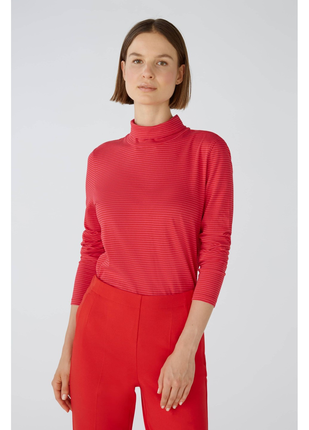 Женский лонгслив Красный Oui - (268546773)