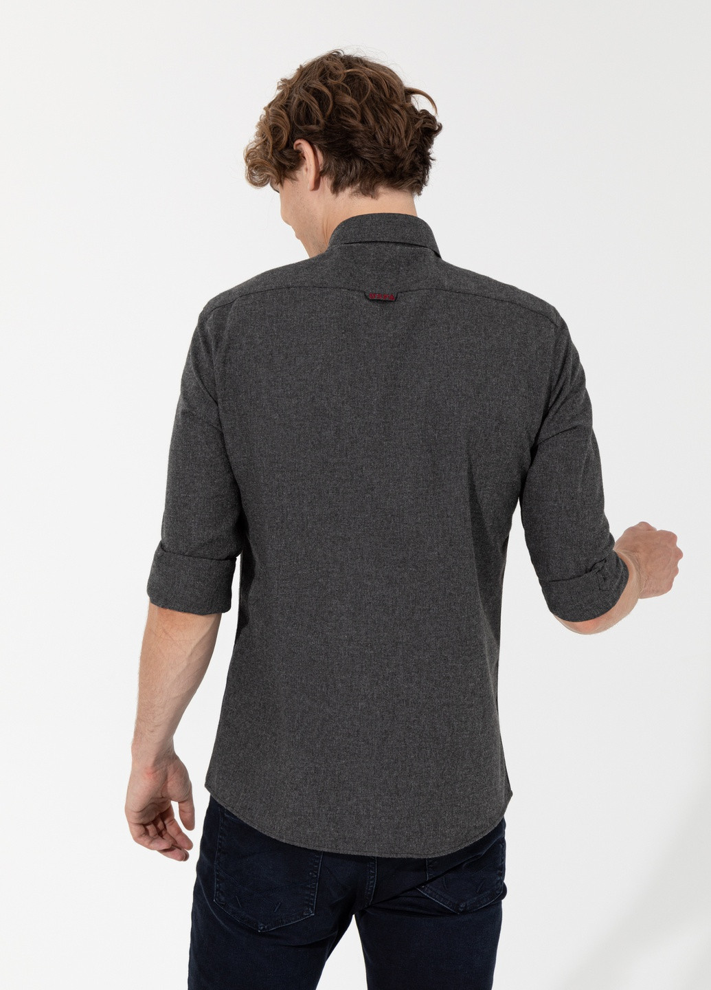 Черная рубашка U.S. Polo Assn.