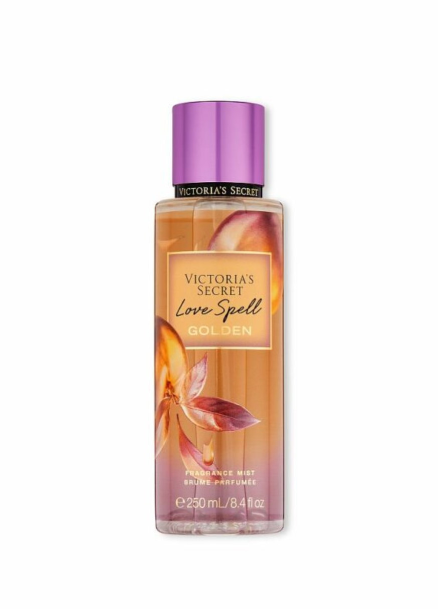 Парфюмированный спрей для тела Love Spell Golden Fragrance Body Mist 250 мл Victoria's Secret (268218723)