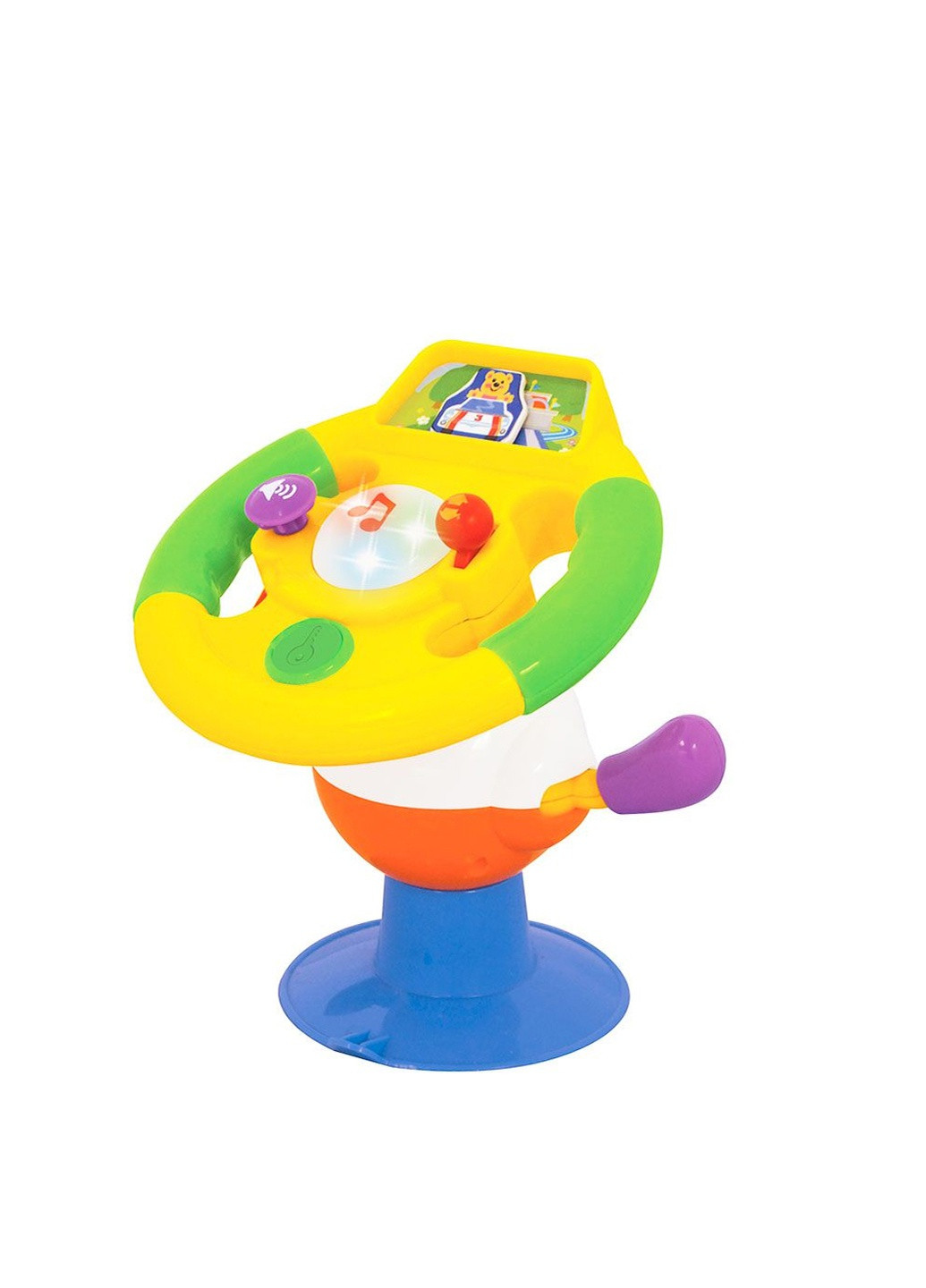 Игрушка на присосках "Умный руль" цвет разноцветный ЦБ-00135092 Kiddieland (259422998)