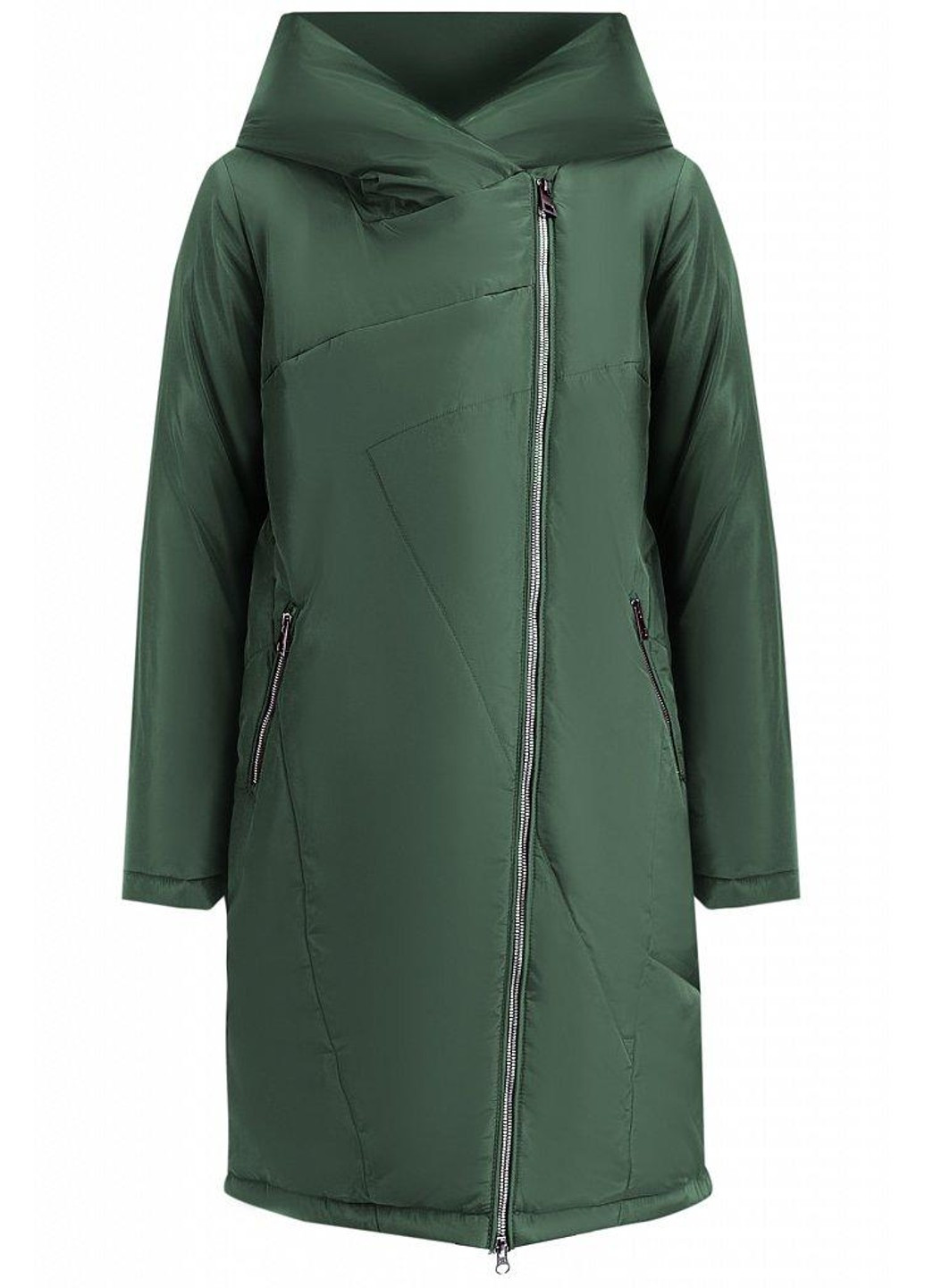 Зелена демісезонна куртка a19-11019-514 Finn Flare
