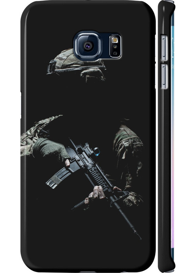 3D пластиковый матовый чехол 'Защитник v3' для Endorphone Samsung Galaxy S6 Edge G925F (258966527)