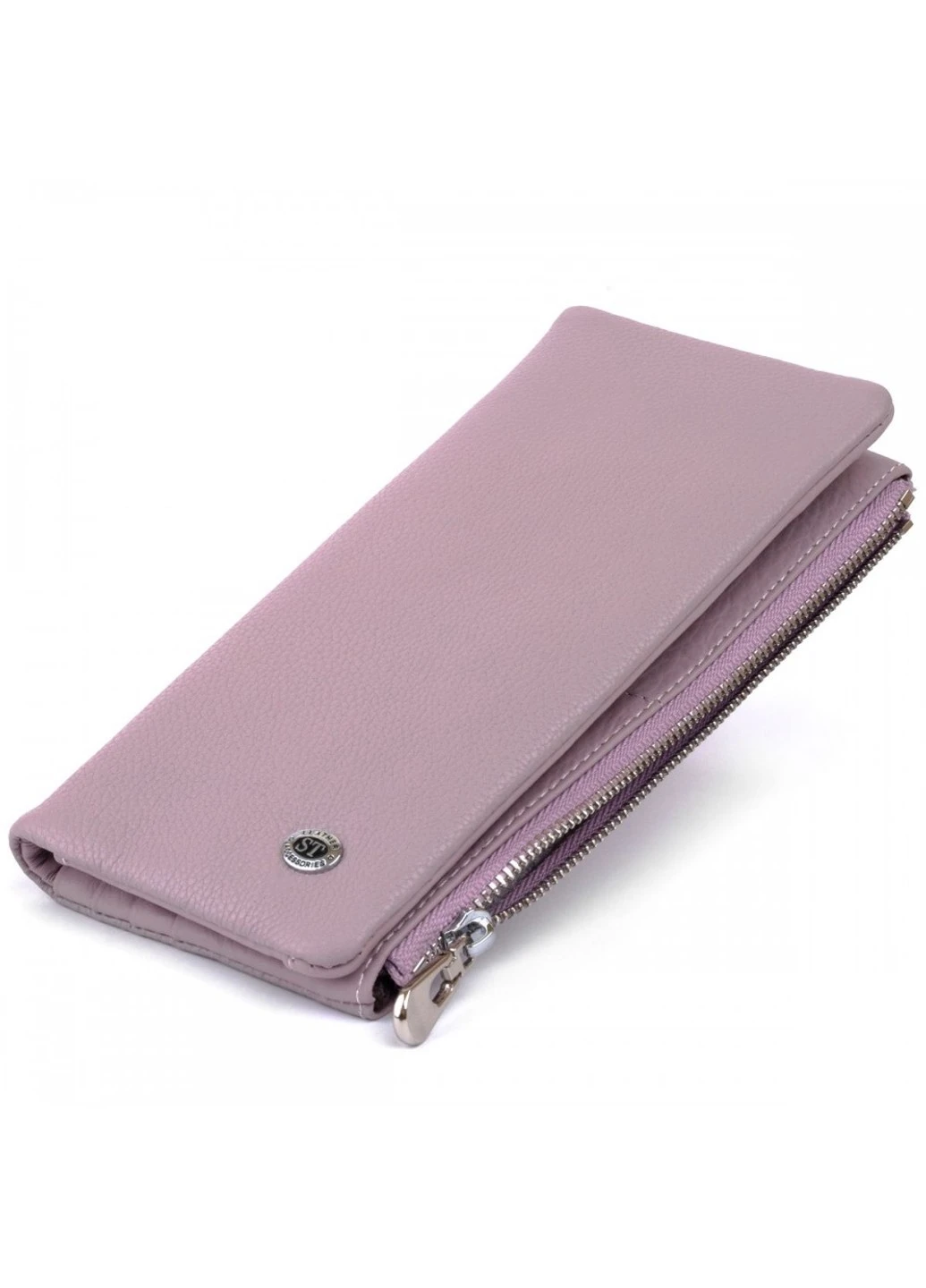 Жіночий шкіряний гаманець ST Leather 19206 Ліловий ST Leather Accessories (262453725)