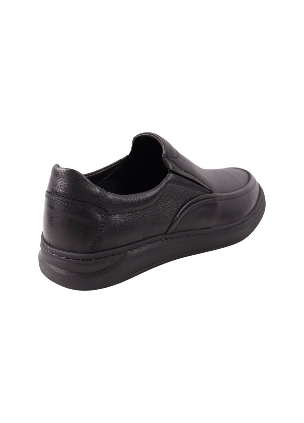 Черные туфли мужские черные натуральная кожа Detta