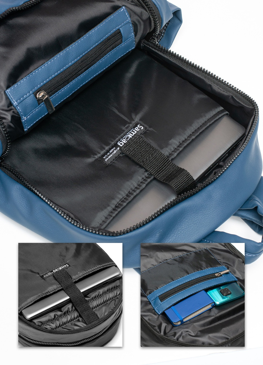 Мужской рюкзак Zard LST синий Sambag (259685126)