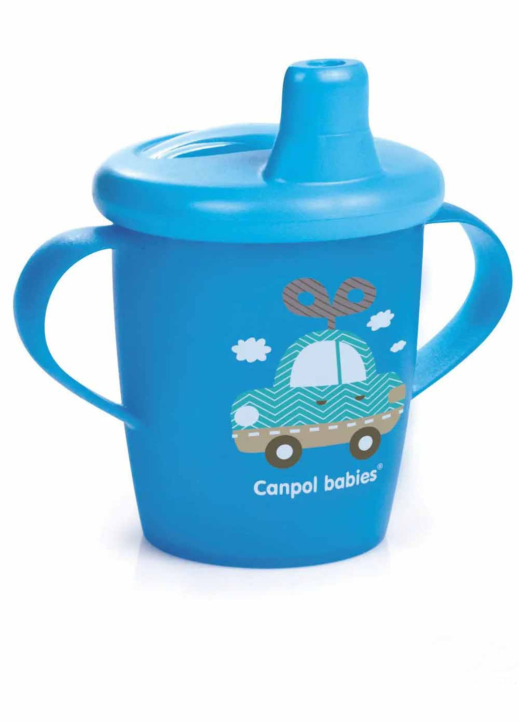Кружка непроливайка Toys цвет синий ЦБ-00154114 Canpol Babies (259467290)