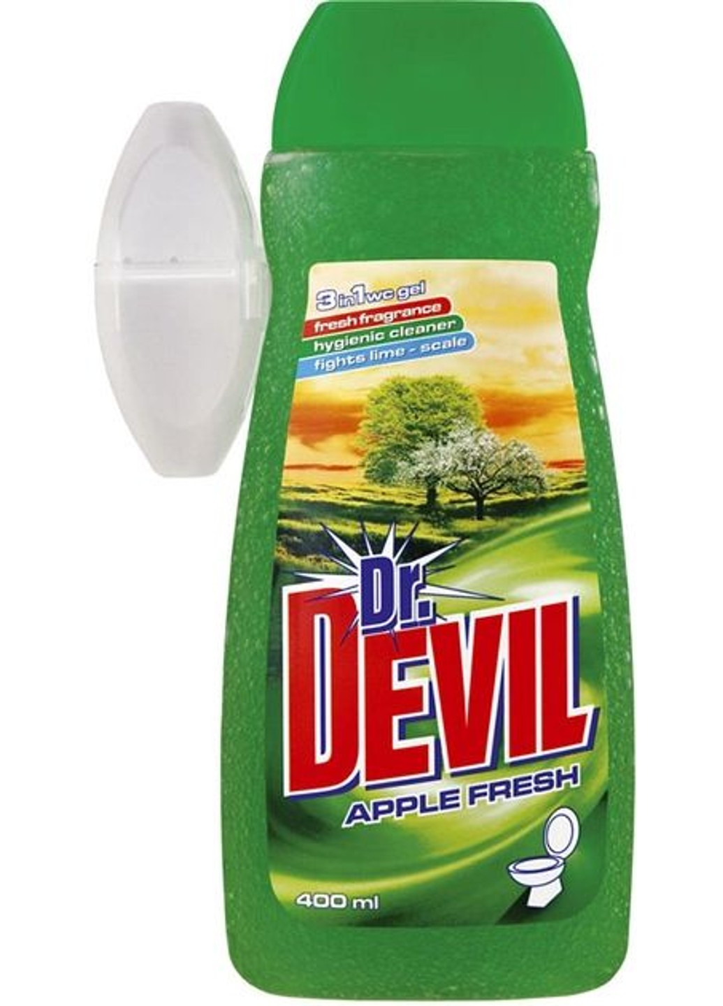 Гель для унитаза Яблочная свежесть 400 мл Dr.Devil (272790568)