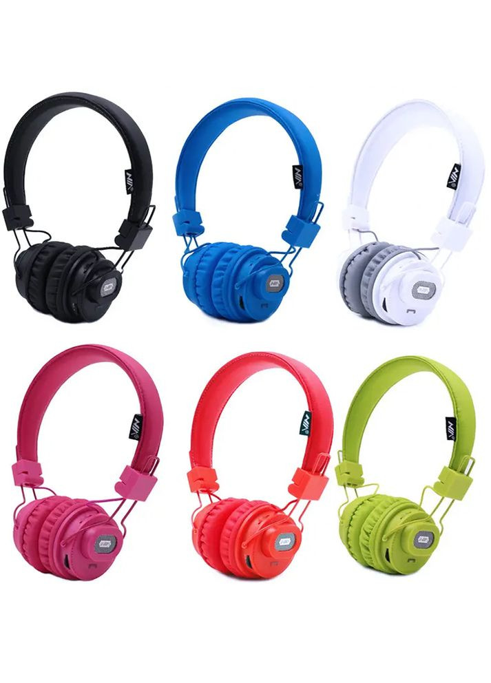 Бездротові Bluetooth навушники колір різнокольоровий ЦБ-00209398 No Brand (266413543)