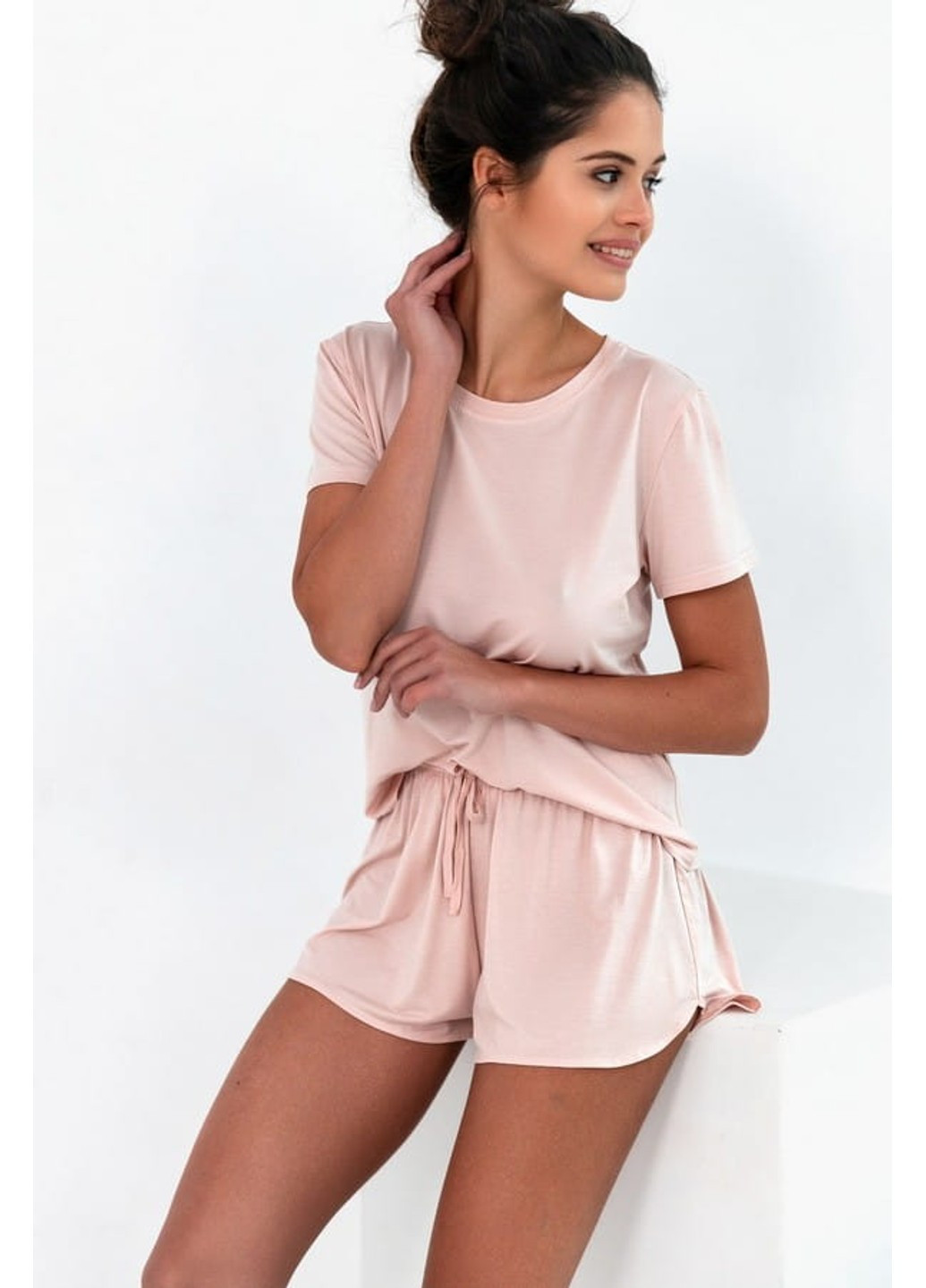 Розовая всесезон пижама из вискозы linsey s2020163 Sensis