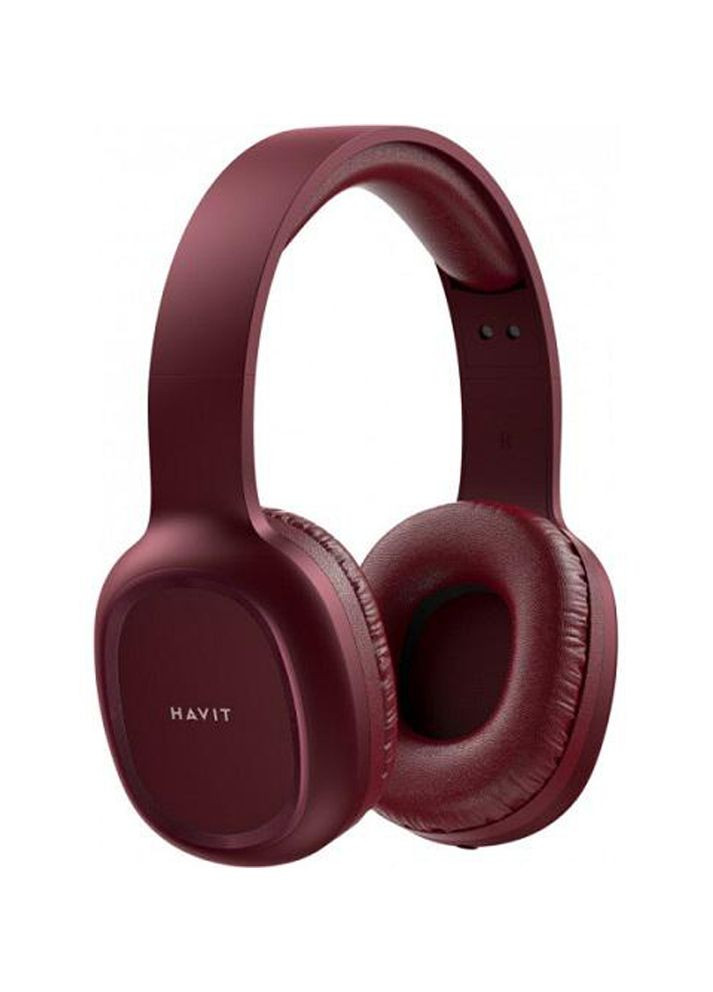 Навушники накладні бездротові колір червоний ЦБ-00227321 Havit (260551714)