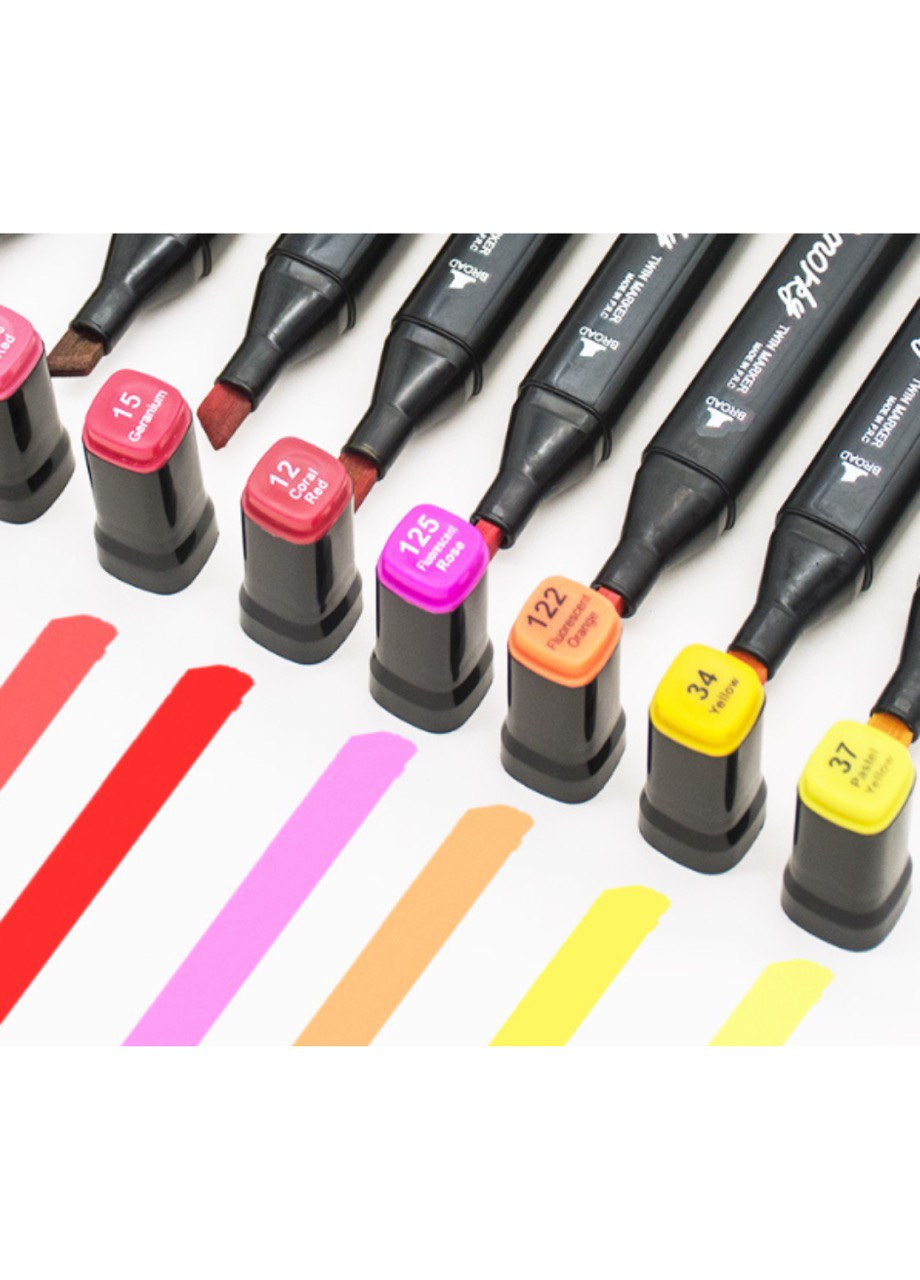 Набір скетч маркерів 120 кольорів Touch (262807985)