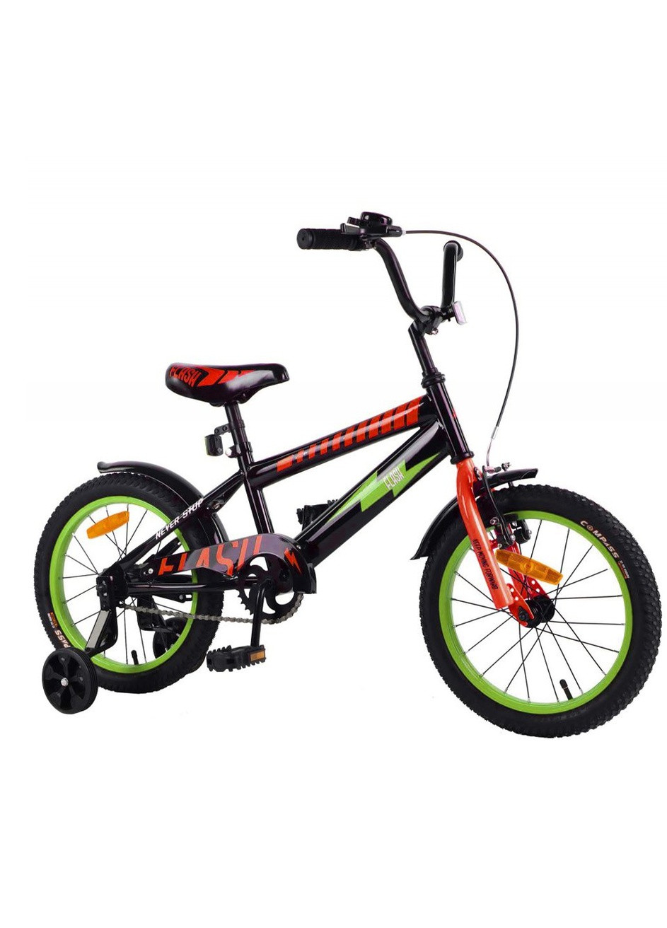 Велосипед FLASH 16' цвет разноцветный ЦБ-00198661 Tilly (259422757)