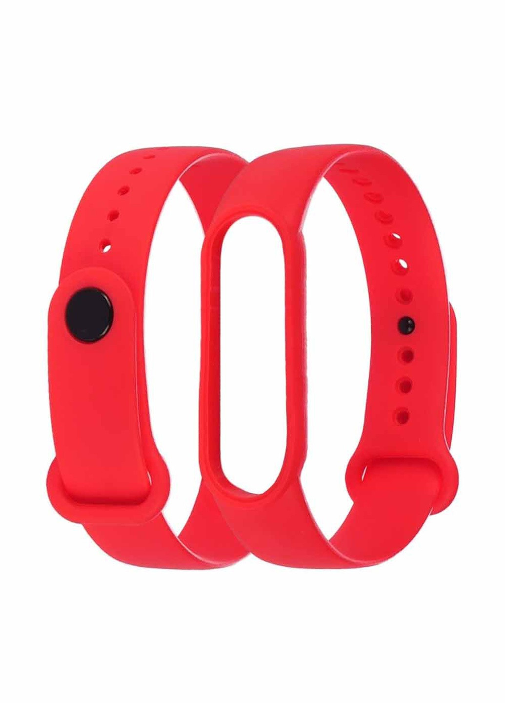 Ремешок силиконовый для Mi Band 5/6 цвет №08 цвет красный ЦБ-00196969 Xiaomi (259467510)