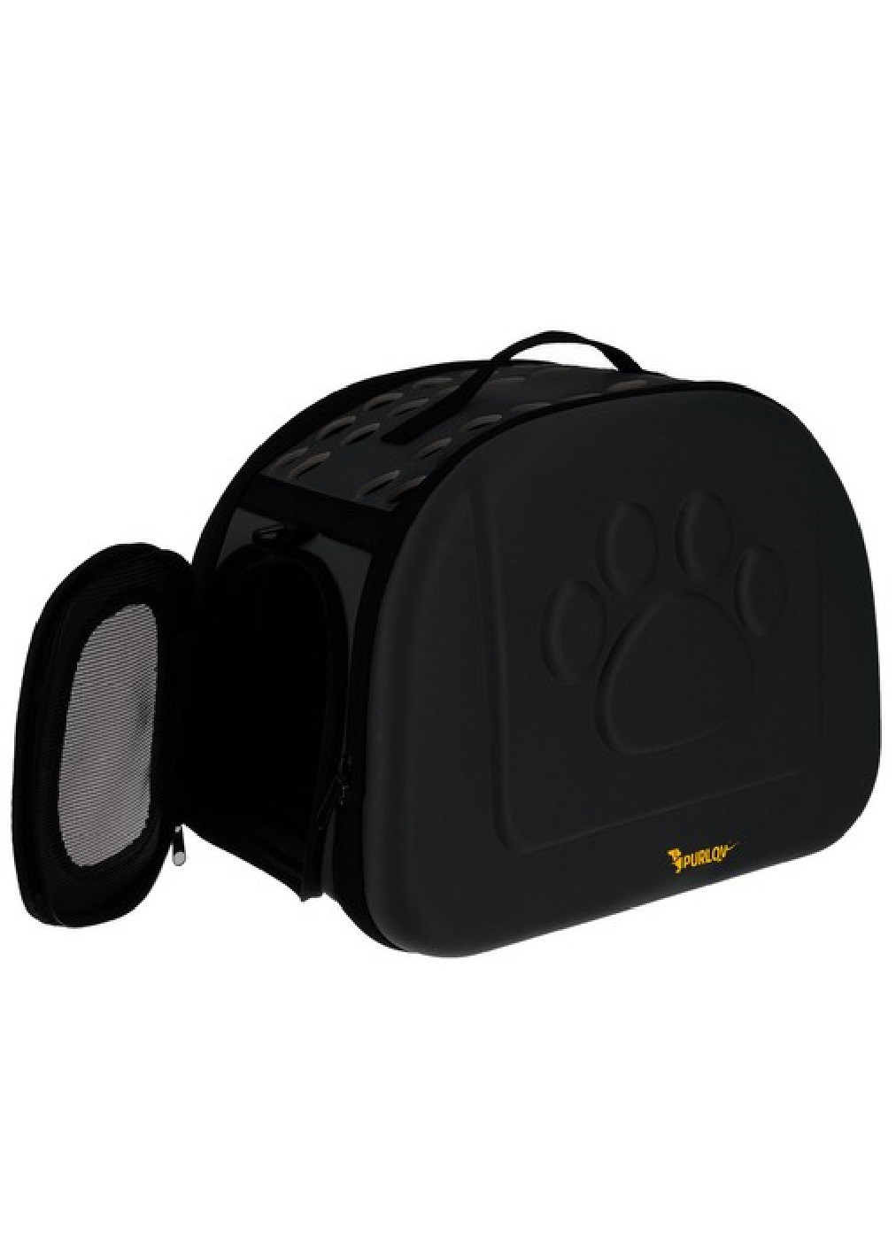 Сумка транспортер переноска для животных кроликов кошек собак до 6 кг 43x32x27 см (474896-Prob) Черная Unbranded (260165300)