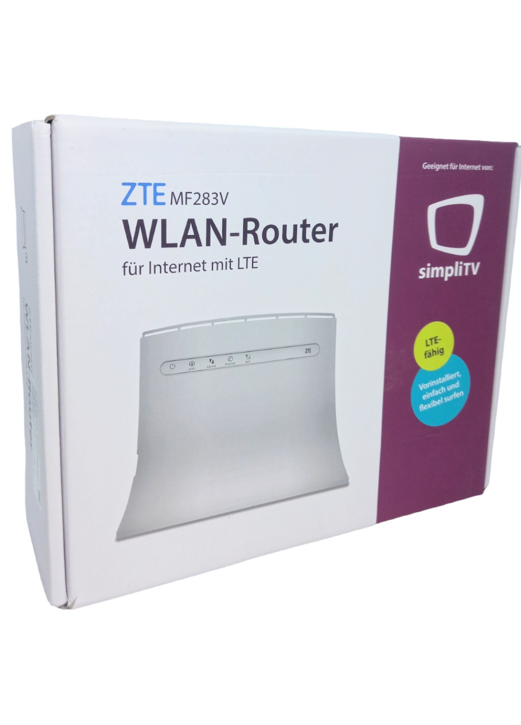 4G WIFI роутер модем маршрутизатор с 3G 4G модемом + два выхода под антенну ZTE mf 283 v (259663981)