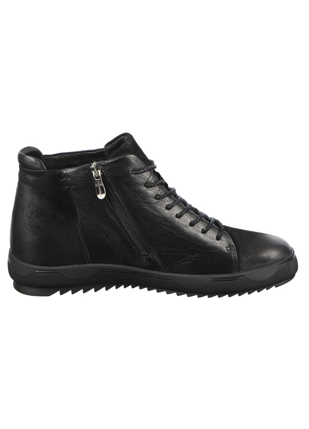 Черные зимние мужские зимние ботинки 195290 Cosottinni